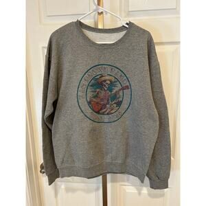 Zac Brown Band Tour 2024 Crewneck Sweatshirt, Gray, Large